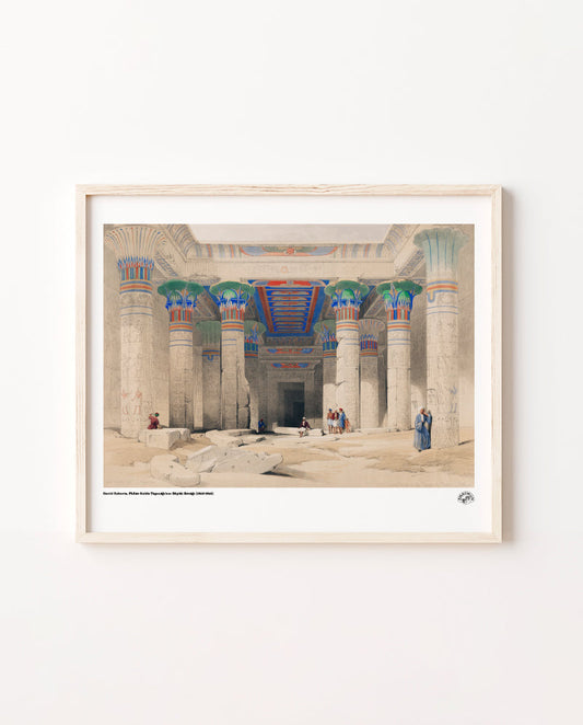 Philae Nubia Tapınağı, Poster